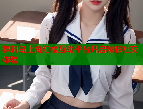 萝莉岛上海红楼互动平台开启精彩社交体验  第1张