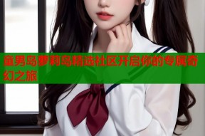 童男岛萝莉岛精选社区开启你的专属奇幻之旅