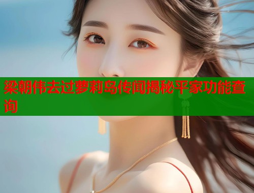 梁朝伟去过萝莉岛传闻揭秘平家功能查询  第1张