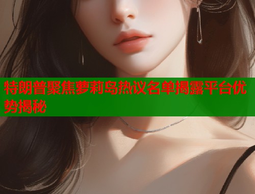 特朗普聚焦萝莉岛热议名单揭露平台优势揭秘  第1张