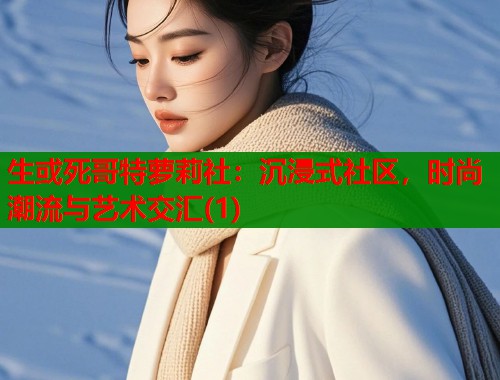 生或死哥特萝莉社：沉浸式社区，时尚潮流与艺术交汇(1)  第2张